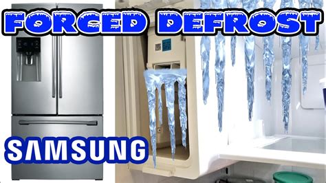 samsung fridge ice maker defrost|How to Thaw a Samsung Ice Maker: 8 Simple Steps